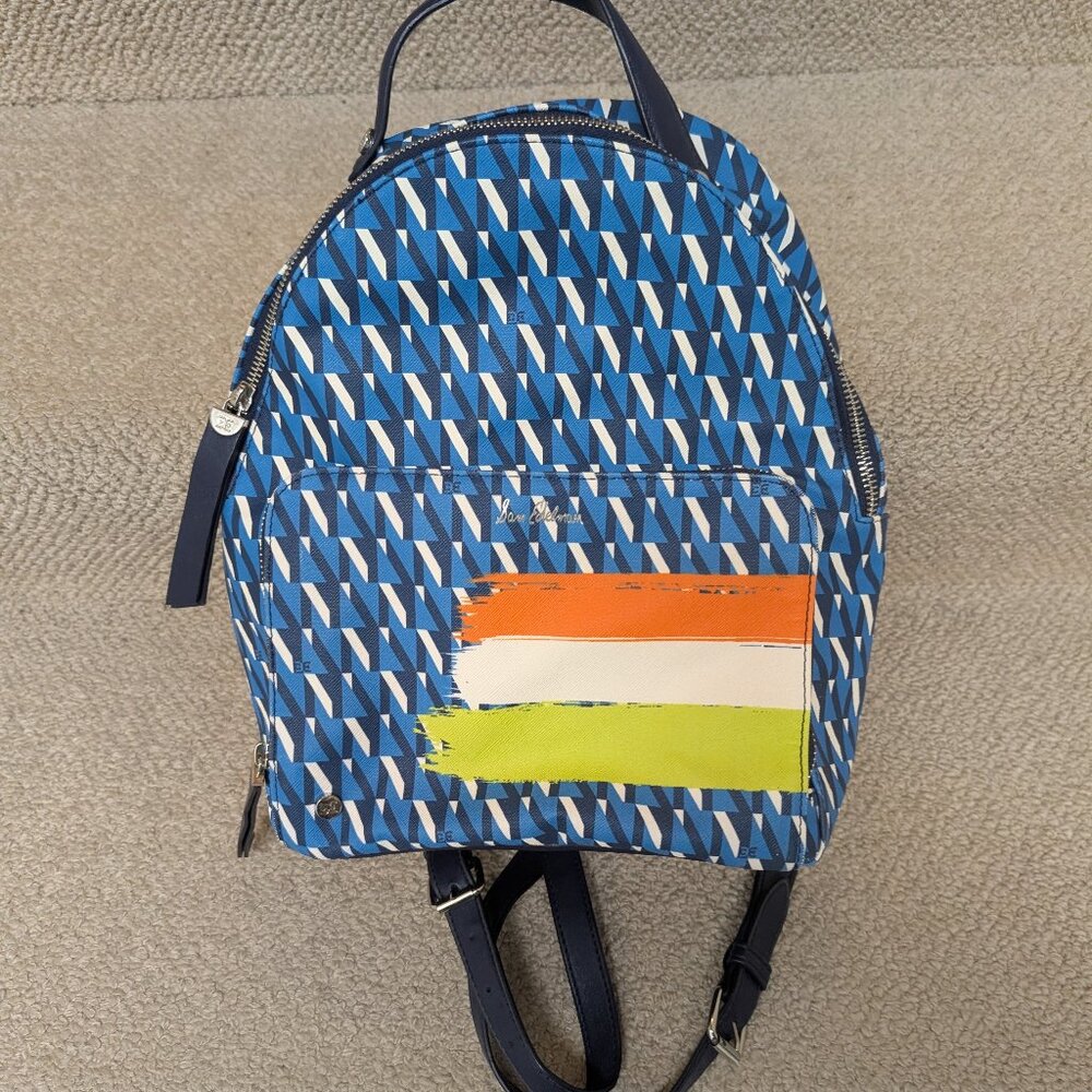 Sam Edelman Blue and Black Backpack